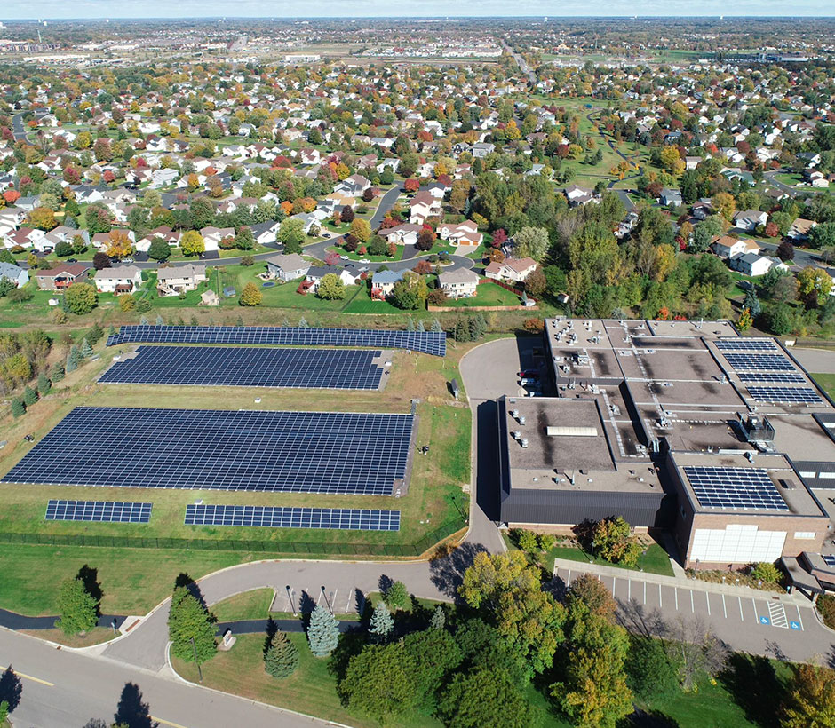 Brooklyn Park Roof Array