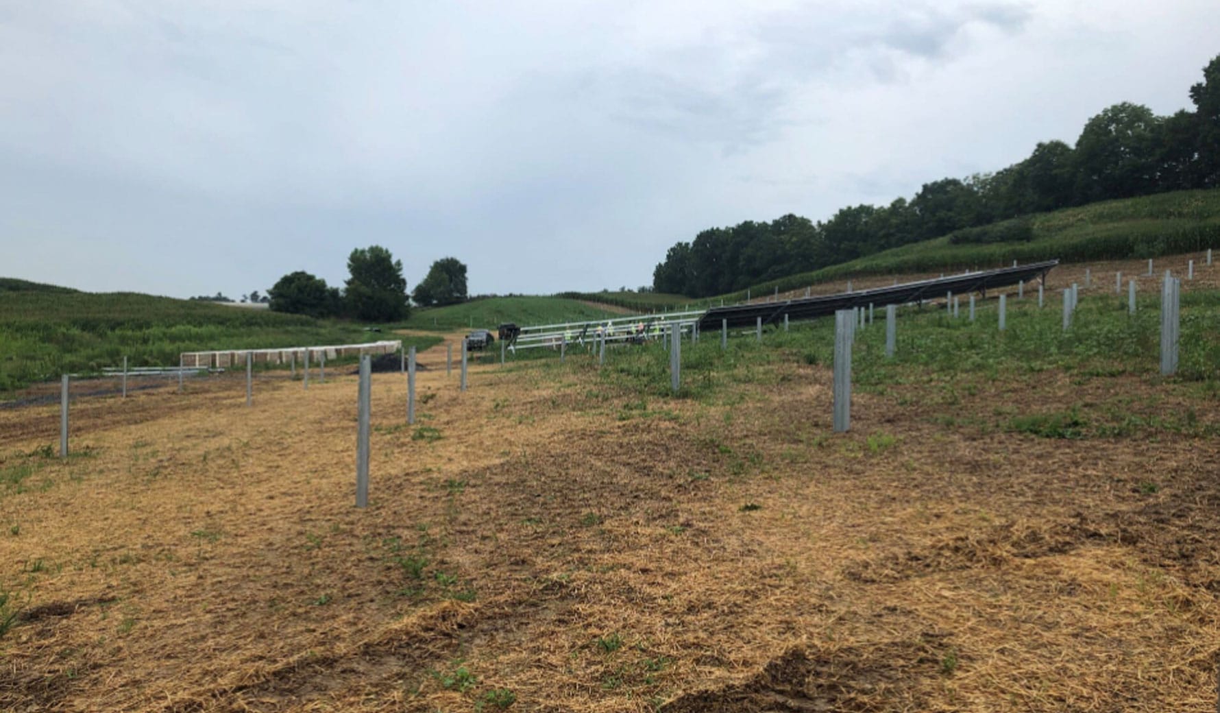 Flintstone Community Solar field