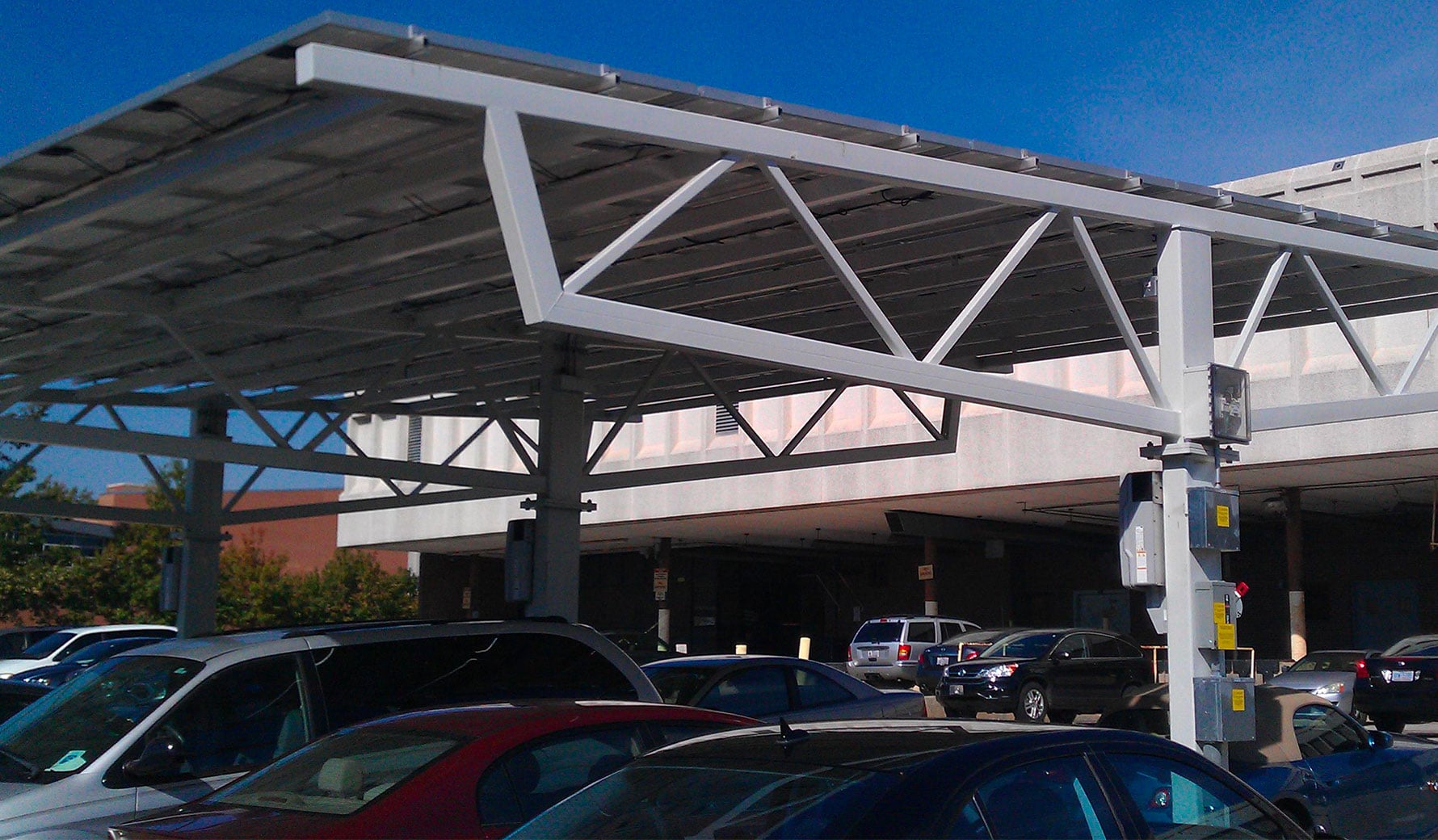 Parking Garage Solar Umbrella