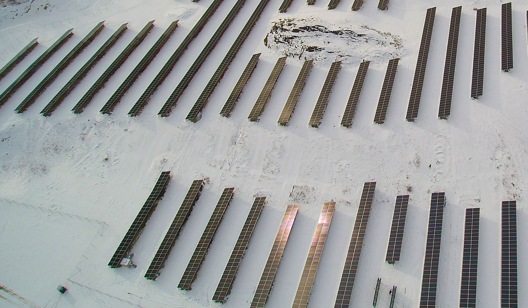 Wallingford Solar Panel Aerial